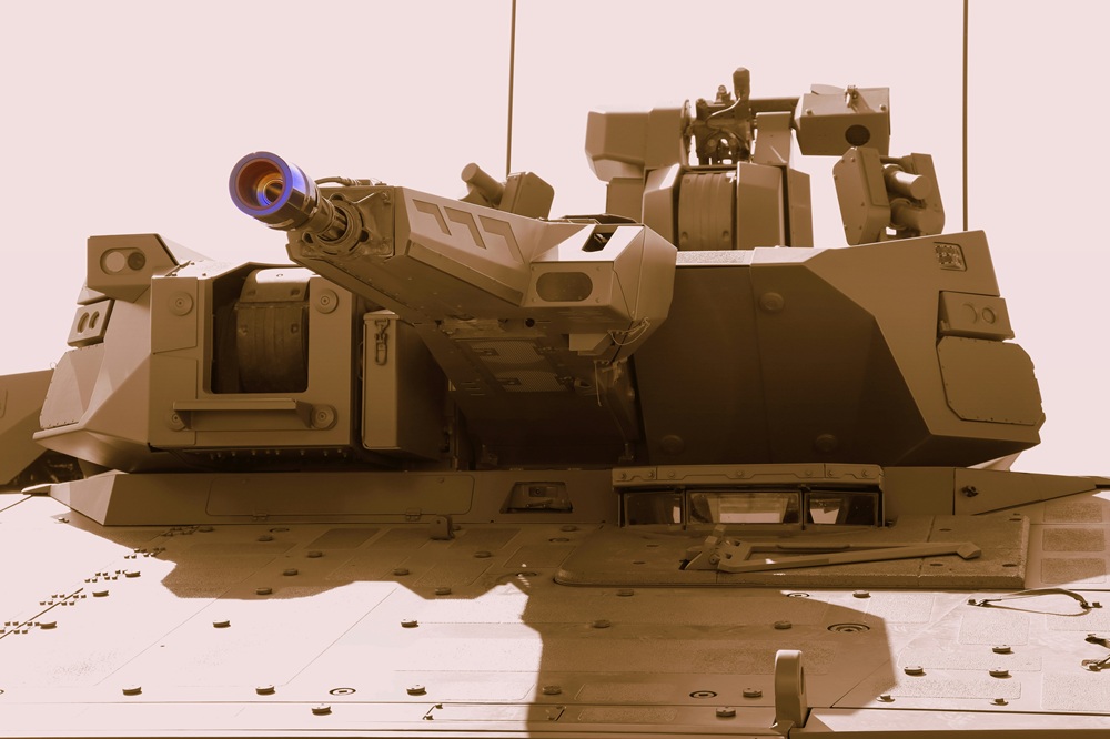 Robots enter the line of fire