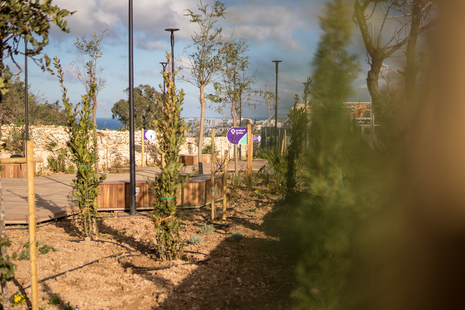 San Ä wann unveils pollinator garden celebrating Maltese Honey bee