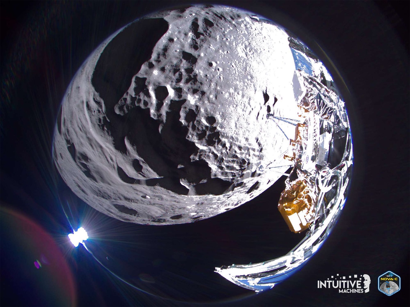 Private U.S. spacecraft Odysseus makes historic lunar landing