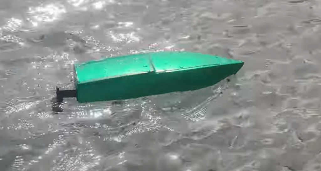 REEF 3D printed boat drone